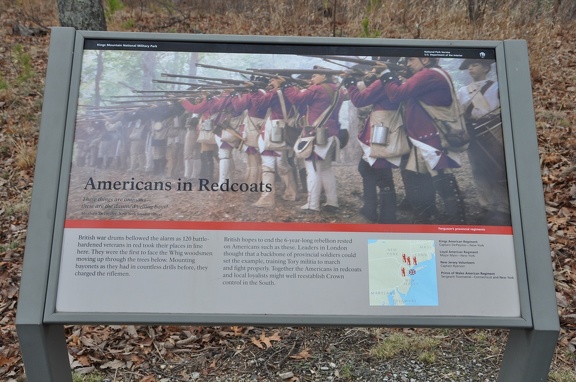 13 Americans in Redcoats - loyalists